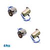 uxcell 4pcs Car Wiring Wire Bundle Light Bulb Socket Holder Extension Connector BA15S Light Socket