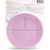 munchkin FDMU17319 Sticky Suction Cup Plate, Light Purple