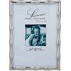 Lawrence Frames 710157 Silver Metal Bamboo 5x7 Picture Frame