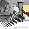 8 Pcs Screw Extractor Set, Broken Pipe Screw Extractor Remover, Easy Out Damaged Broken Stud/Screw/Bolt with Storage Box