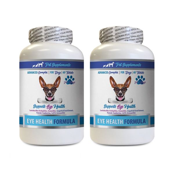 dog eye vitamins support - DOGS EYE VISION HEALTH FORMULA 2B - dog astaxanthin