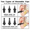Ear Wax Removal Tool Cleaner w/ 6 Nozzles - 3 Pressure Modes - Safe & Effective