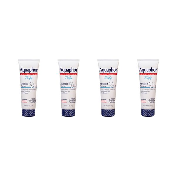 Aquaphor Baby Advanced Therapy Healing, 4 Pack (7 Ounce)