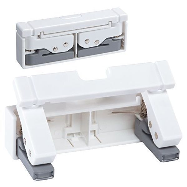 LIHIT LAB P-1040-0 00435511 Compact Punch, White, 3-Piece Set