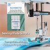 SCHMETZ 25 Microtex Sharp Sewing Machine Needles 130/705 H-M Size 80/12
