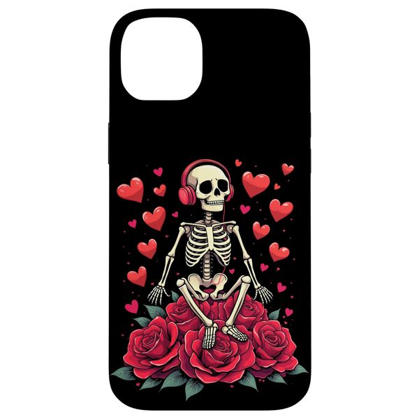 iPhone 14 Plus Skeleton With Headphones Case