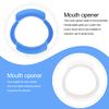 2pcs O Oral Watch Speak Orthodontics Tool Lipless Shape for Mouthguard Teeth White Orthodontic Opening Game Fun Ya Opener Blue Block Device Mouth Intraoral Autoclavable Cheek