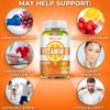 High Potency Vitamin C Gummies 2500mg - Immune System Support, Energy Boost
