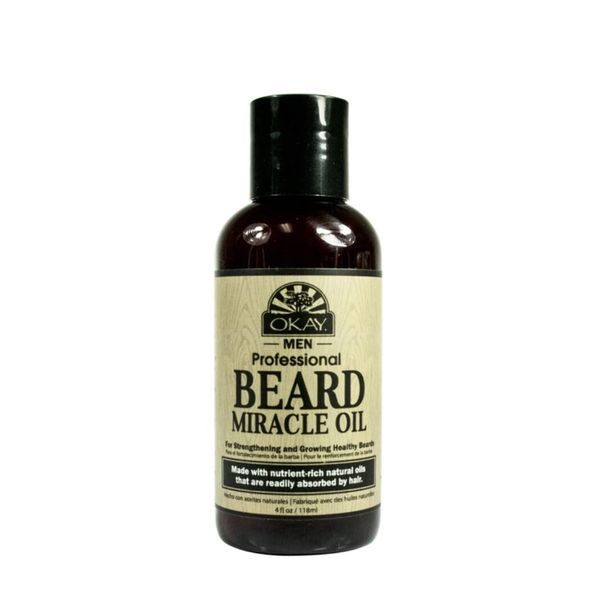 OKAY MEN BEARD MIRACLE OIL 4oz / 118ml