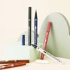 GECOMO Extra Fine Durable Eyeliner Pencil Waterproof Eyeliner Pencil 1.2ml (55# Yellow)