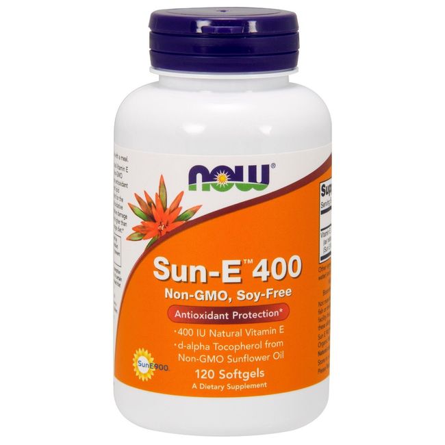 NOW Foods Sun-E, 400 IU, 120 Softgels