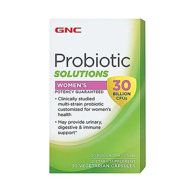 GNC Probiotic Solutions Women's Daily Probiotic-30 Billion CFUs-EX. 03/24-30 Ct.