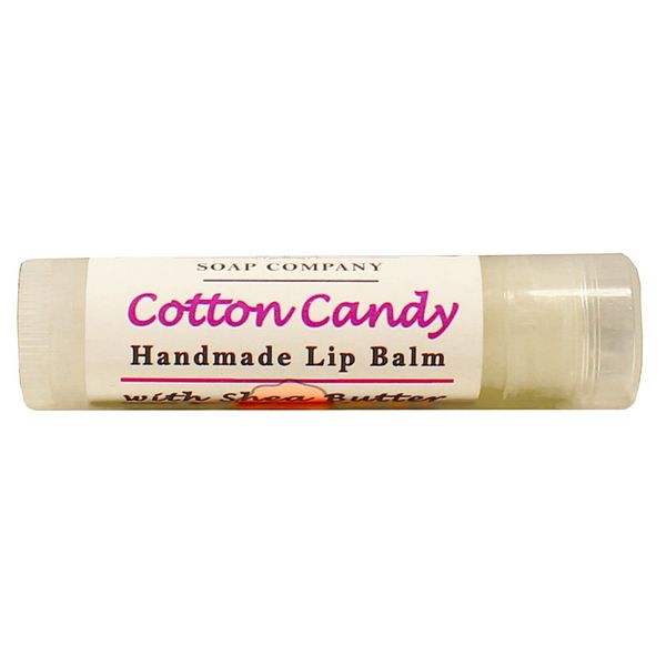 Cotton Candy Handmade Lip Balm  made with Shea Butter