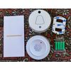 Smart Doorbell Camera SILVER WHITE - Wi-Fi Enabled, Cloud Storage, Photo, Chime