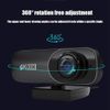 Bordhap Webcam 4K Uhd 3840X2160P Webcam 800W Pixels Computer Camera 120° Groothoek Web Camera Met Microfoon