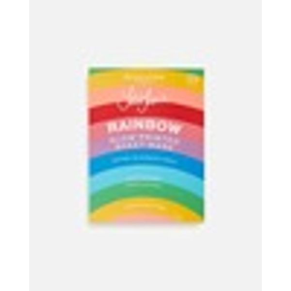 Revolution Skincare x Jake Jamie Rainbow Printed Glowing Sheet Mask