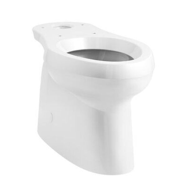 Kohler 5309-0 Cimarron Skirted Trapway Comfort Height Elongated Toilet Bowl