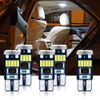5 Super Bright mini LED T10 Wedge Base Replacement light Low Voltage Bulbs 12v