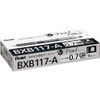 Pentel Feel BXB117 Clear Black Axis, Black, 10 Count