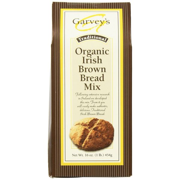 Traditional Organic Irish Brown Bread Mix 16 Ounce Pack of 5