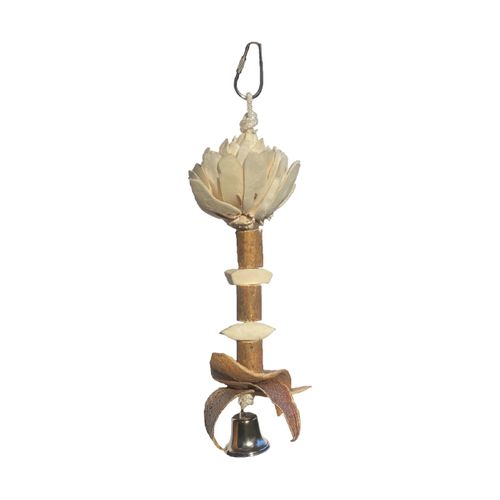 Hawaiian All Natural Shreddable Toy Collection for Parakeets, Cockatils, Cockatoos, Macaws, Conures and Many More Birds (Medium)