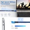  240 W Para Cable Thunderbolt 4 De 1,6 Pies, Cable Usb C De 40 Gbps Con Pd 3.1, 