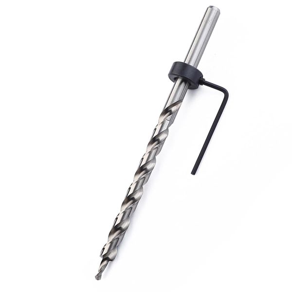 9mm HSS Step Drill Bit with Pocket Hole and Depth Stop Collar for Pocket Hole Master System