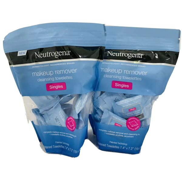 NEUTROGENA MAKEUP REMOVER CLEANSING TOWELETTES 40 TOTAL