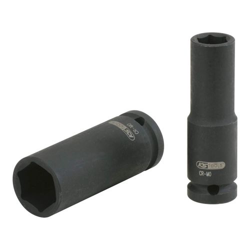 KS Tools 515.1109 1/2" Hexagon impact socket, deep, 9mm