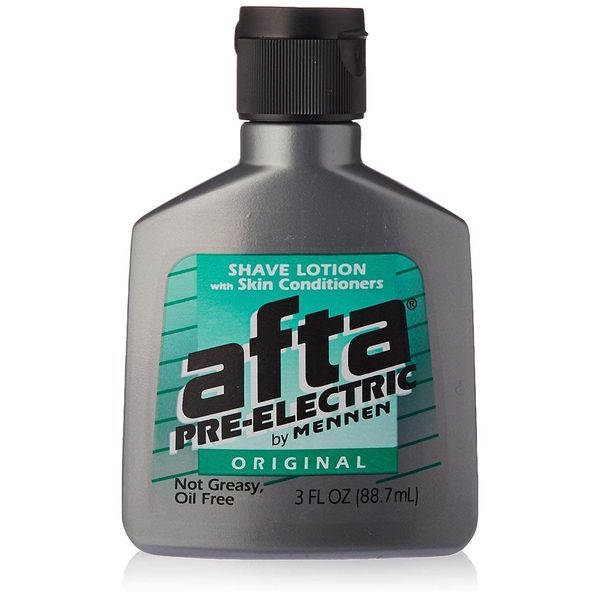 Afta Pre-Electric Shave Lotion With Skin Conditioners Original 3 oz (Pack of 10)