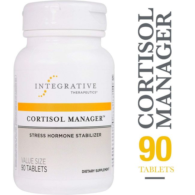 CORTISOL MANAGER | Integrative Therapeutics | Stress Hormone Stabilizer | 90 Tbs