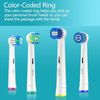KHBD 16 Pack Replacement Heads for Braun Oral B Electric Toothbrush Handles- Includes 4 Sensitive Brush, 4 Precision Brush, 4 Deep Cleaning, 4 Floss Clean Brush Heads