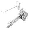 10 Pcs Mesh Net Hooks for Mesh Panel Display Hanging Storage Display Steel (135mm)