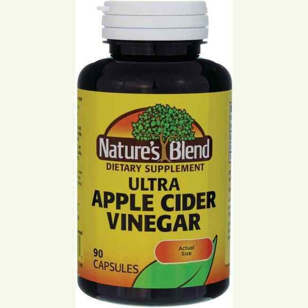 Nature's Blend Ultra Apple Cider Vinegar 600 mg 90 Caps