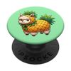 Cute Alpaca in Pineapple Costume PopSockets Adhesive PopGrip