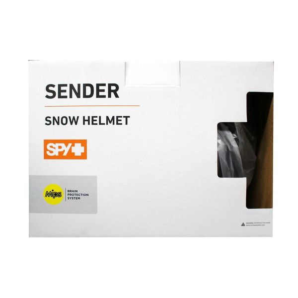 Spy + Sender Snow Helmet Medium