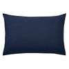 Helena Springfield Plain Dye Percale 50/50 Standard Pillow Case, Navy, Single