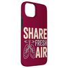 Lung Donor Share Fresh Air Lung Transplant Case for iPhone 15 Plus
