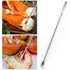 Seafood Tools Set includes 2 Crab Crackers, 2 Lobster Crackers Shellers, 4 Crab Leg Forks/Picks - Nut Cracker Set