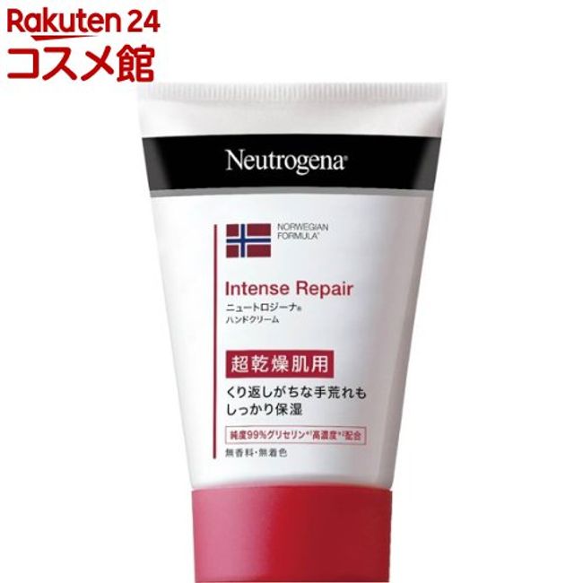 Neutrogena Intense Repair Hand Cream for Super Dry Skin Unscented (50g) [Neutrogena]