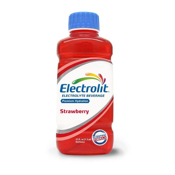 12 Pack Strawberry Electrolyte Drink Instant Hydration Premium Formula