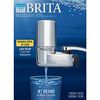 Brita Basic Faucet Water Filter System, Chrome, 1 Count