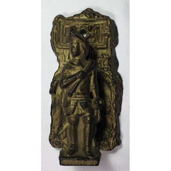 American Revolutionary War Colonial Minuteman Metal Cast Iron Door Knocker