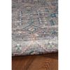 Linon Washable Wills Polyester 3'x5' Rug in Gray