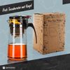 Tea Maker Tea Maker with Filter Insert and Lid Teapot & Cup. (Teamaker - with Button)