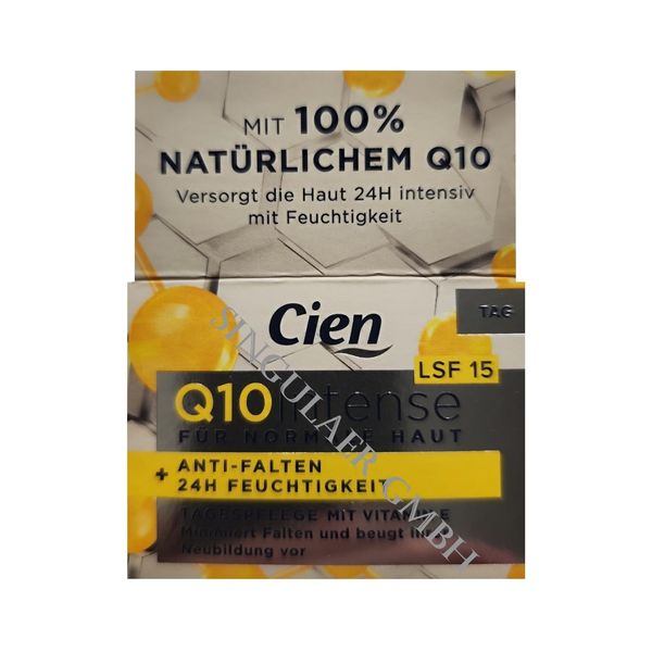 CIEN Q10 Intense Tagescreme für die normale Haut mit LSF 15 (1x50ml)