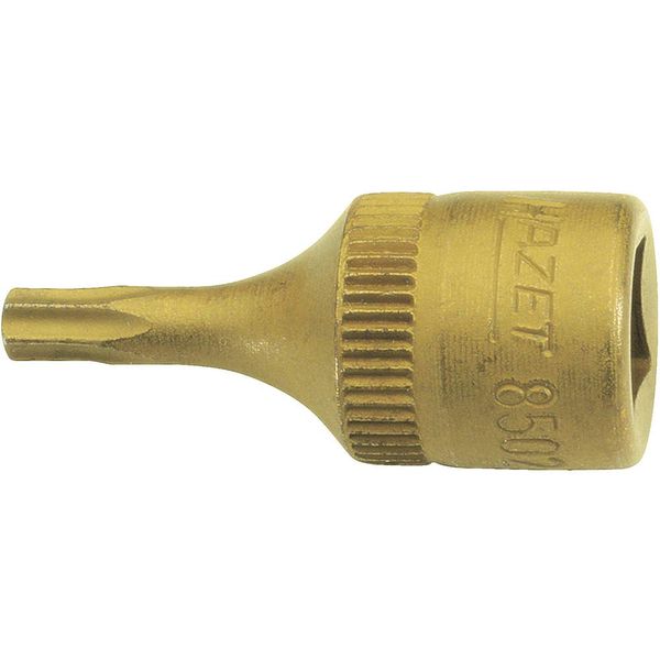 HAZET 8502-T30 T 30 Screwdriver Socket Set Torx Profile - CVD-Tin Coated