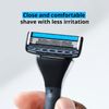 Dorco Pace 4 Pro - Four Blade Razor Shaving System - 16 Cartridges (No Handle)