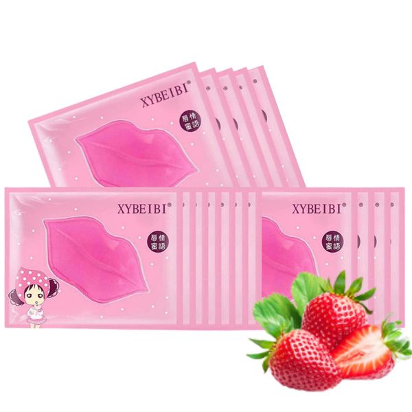 Tongyend Collagen Crystal Lip Mask Set, Moisturizing Lip Sleep Mask Anti wrinkle patches Plumping Lip Balm Lip Patches Reduces Lip Lines Remove Dead Skin Hydrating Gel Masks lip care set 16pcs