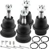4PCS Front Upper & Lower Ball Joints for GMC Yukon Chevy Silverado Express 1500